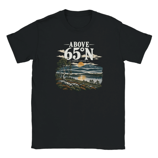 Above 65°N Finnish Lapland - T-shirt - Rather Be In Finland