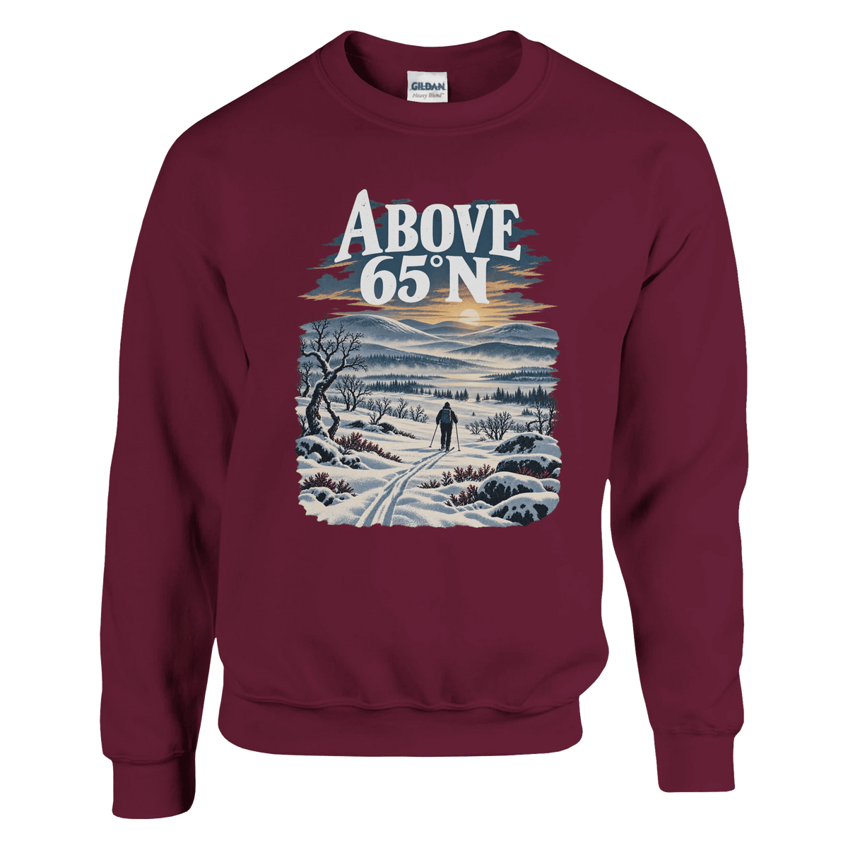 Above 65°N Finnish Skiing - Sweatshirt - Rather Be In Finland