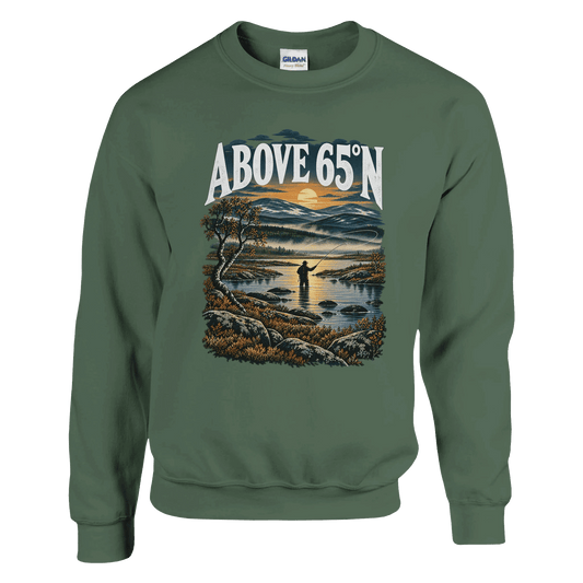 Above 65°N FlyFishing - Sweatshirt - Rather Be In Finland
