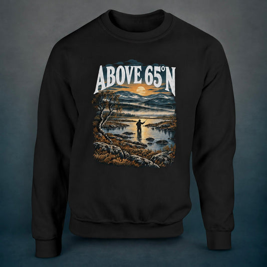 Above 65°N FlyFishing - Sweatshirt - Rather Be In Finland