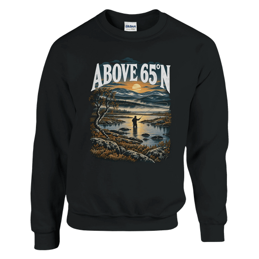 Above 65°N FlyFishing - Sweatshirt - Rather Be In Finland