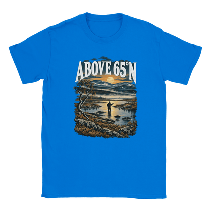 Above 65°N FlyFishing - T-shirt - Rather Be In Finland