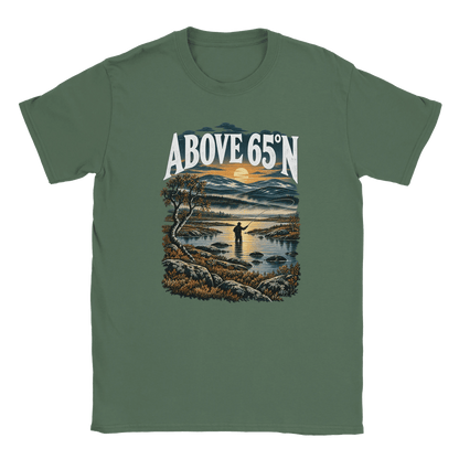 Above 65°N FlyFishing - T-shirt - Rather Be In Finland