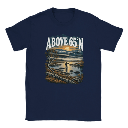 Above 65°N FlyFishing - T-shirt - Rather Be In Finland