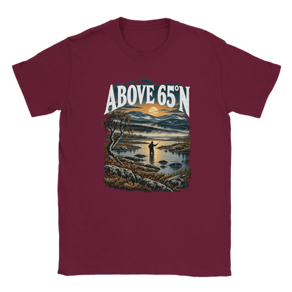Above 65°N FlyFishing - T-shirt - Rather Be In Finland