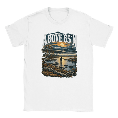 Above 65°N FlyFishing - T-shirt - Rather Be In Finland