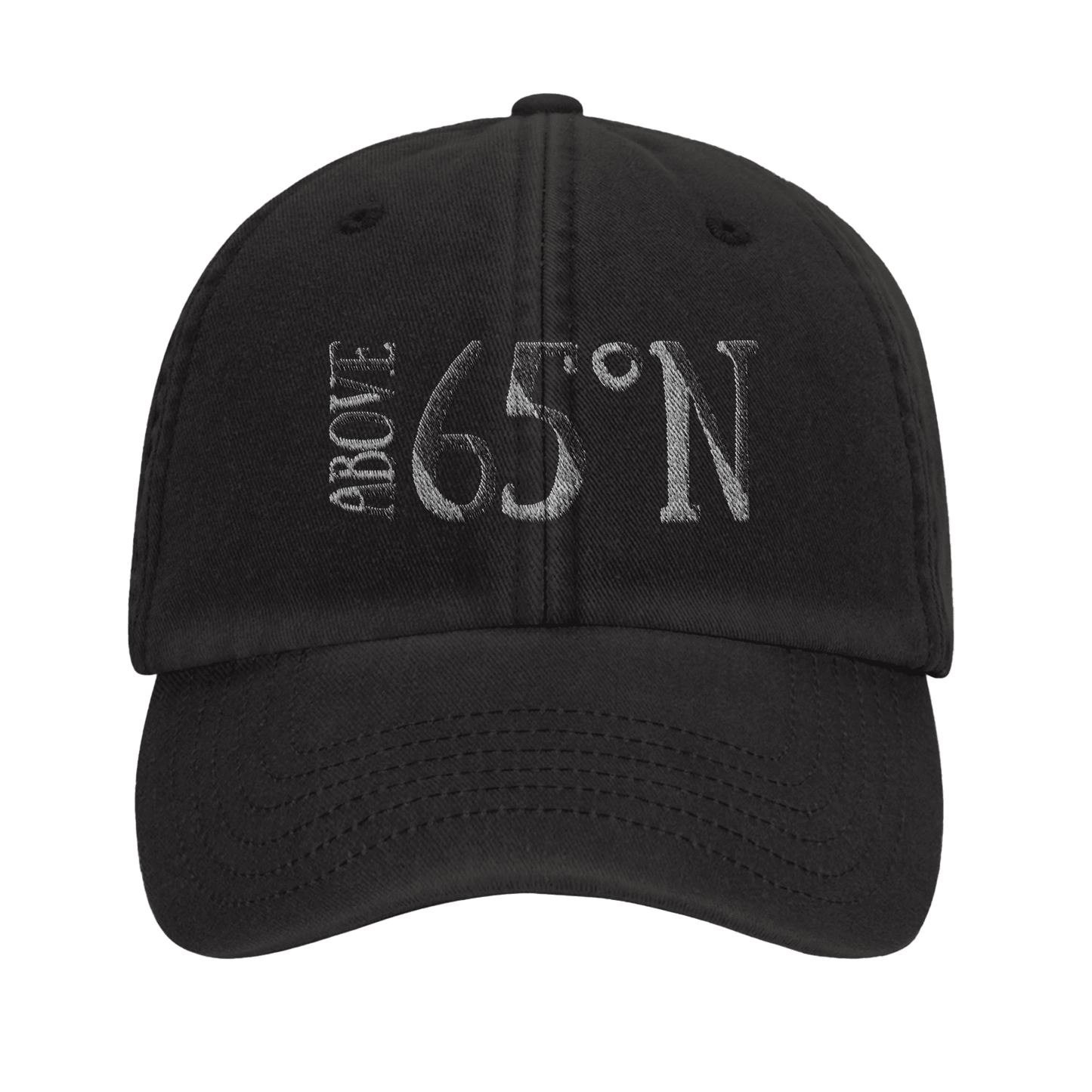 Above 65°N - Vintage Cotton Dad Hat - Rather Be In Finland