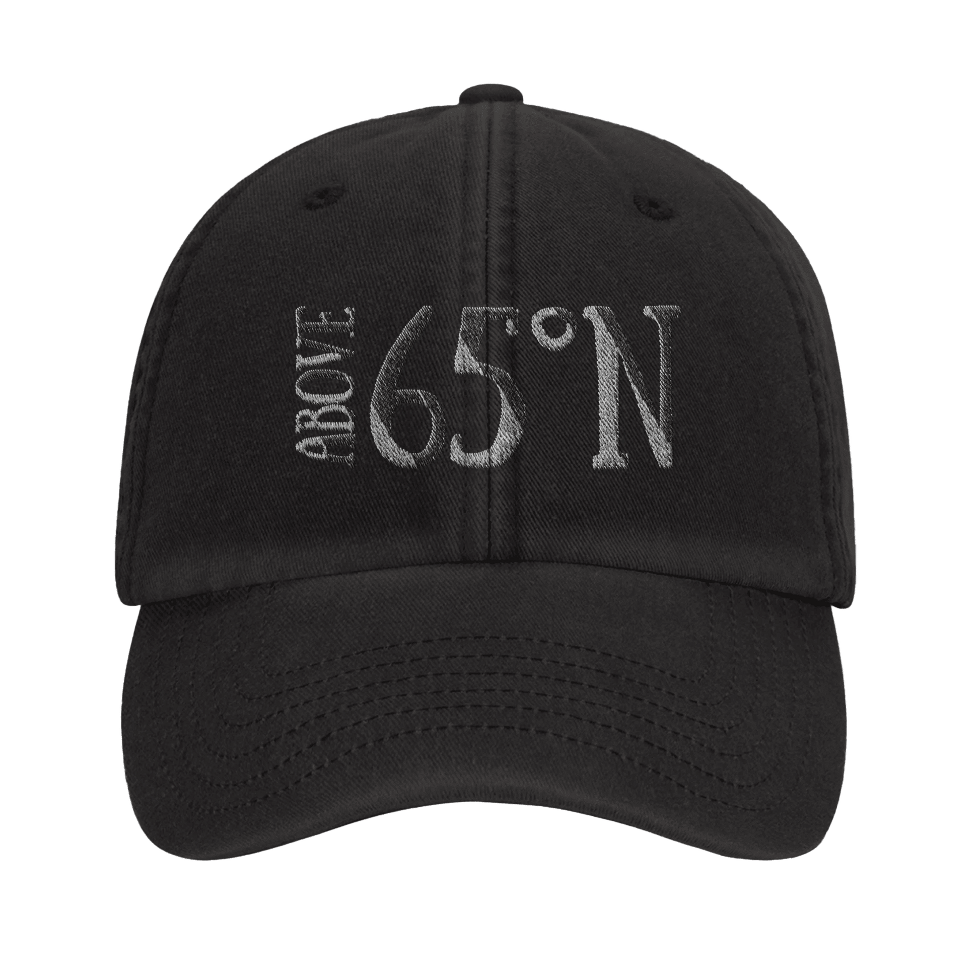 Above 65°N - Vintage Cotton Dad Hat - Rather Be In Finland