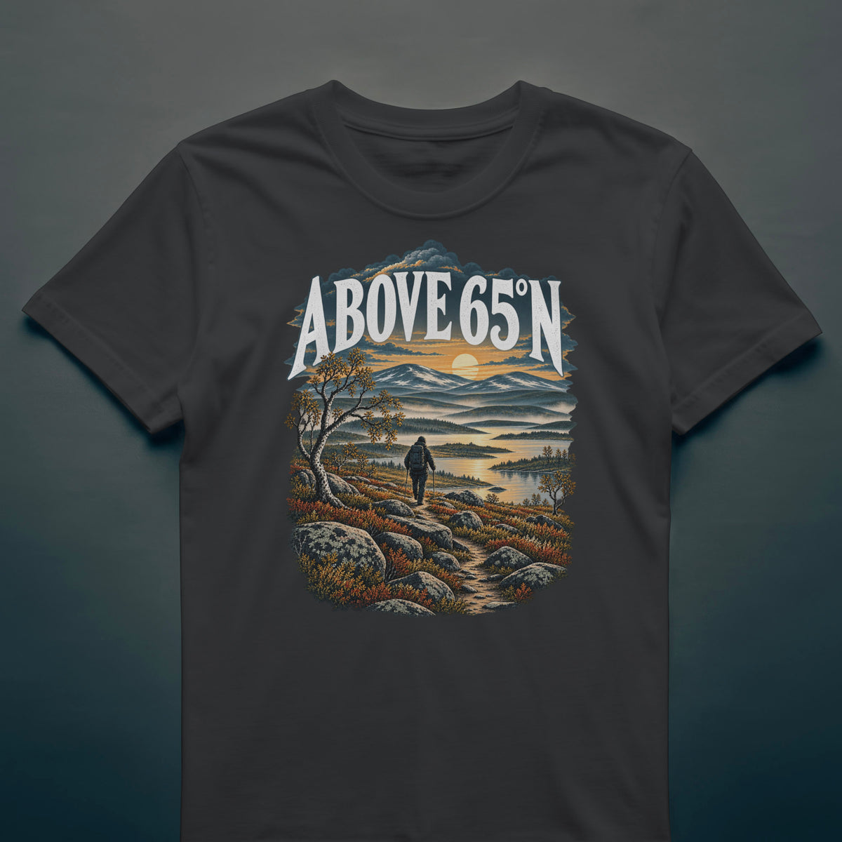 Above 65°N Finnish Hiking - T-shirt
