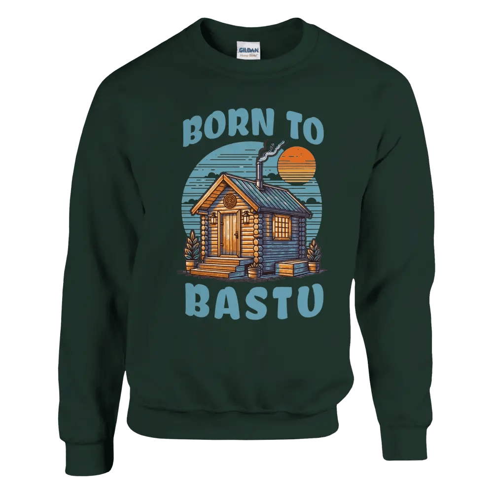 Born To Bastu - Sweatshirt - Rather Be In Finland