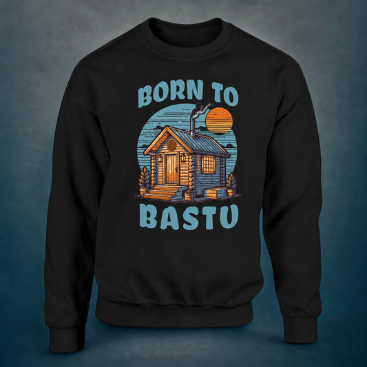 Born To Bastu - Sweatshirt - Rather Be In Finland