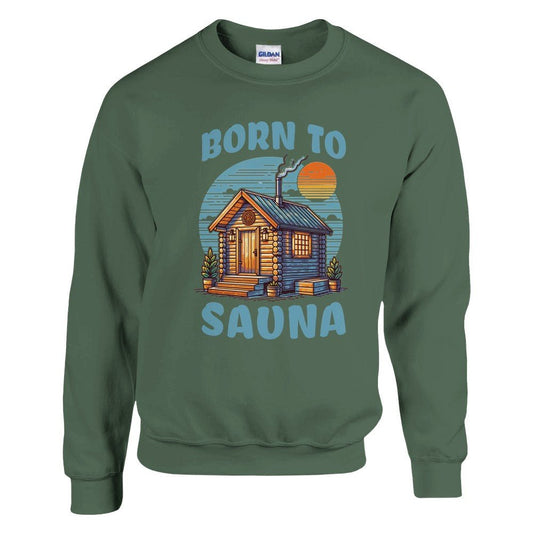 Born To Sauna - Sweatshirt - Rather Be In Finland