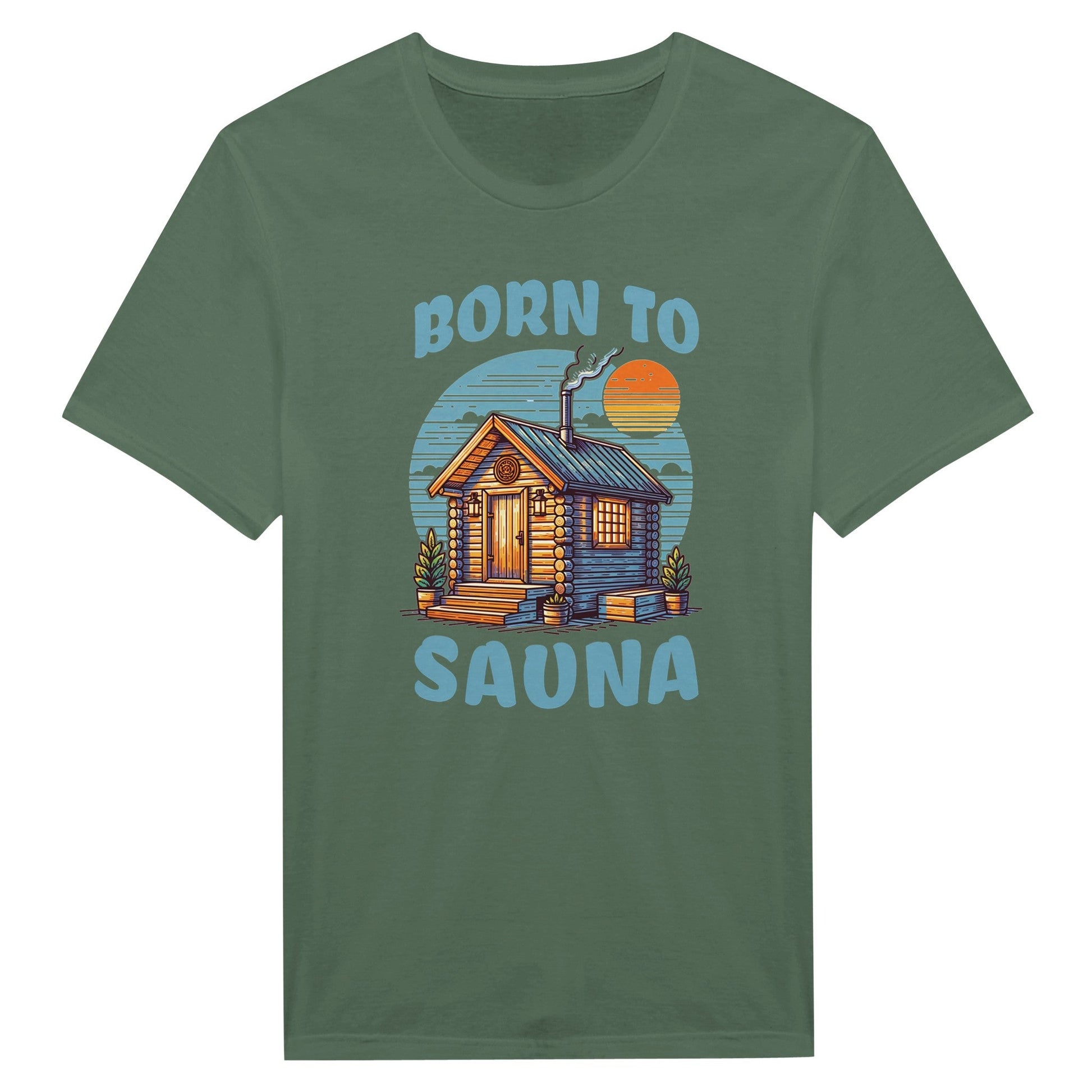 Born To Sauna - T-Shirt - Rather Be In Finland