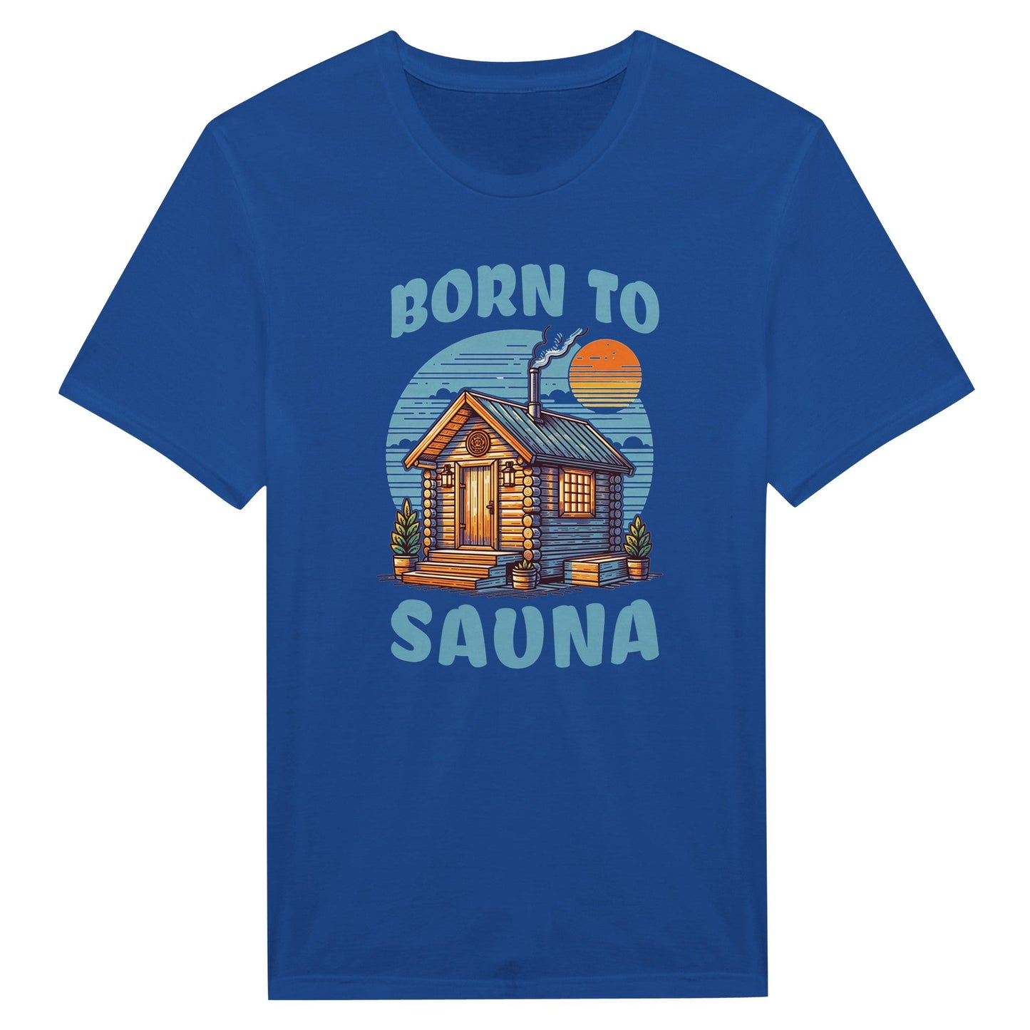 Born To Sauna - T-Shirt - Rather Be In Finland