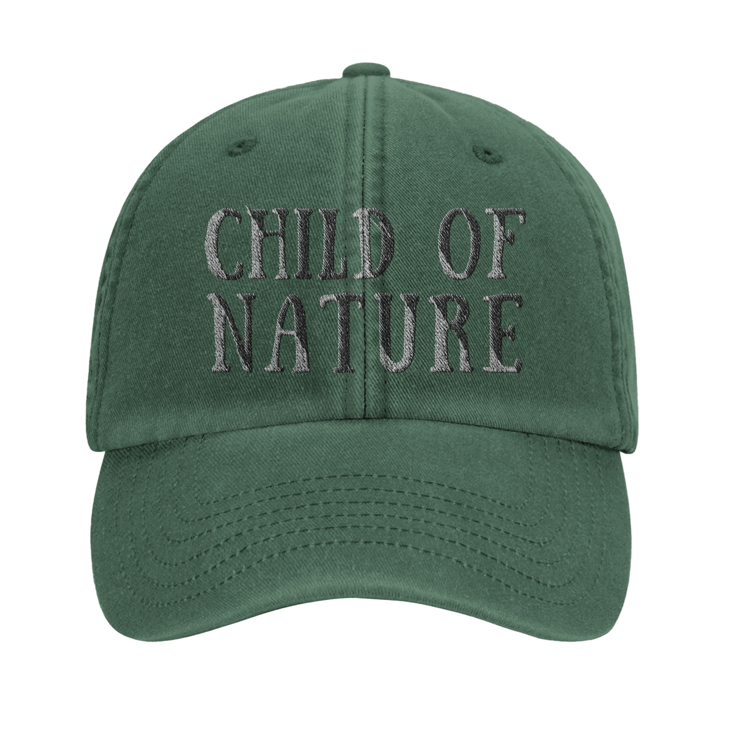 Child Of Nature - Vintage Cotton Dad Hat - Rather Be In Finland
