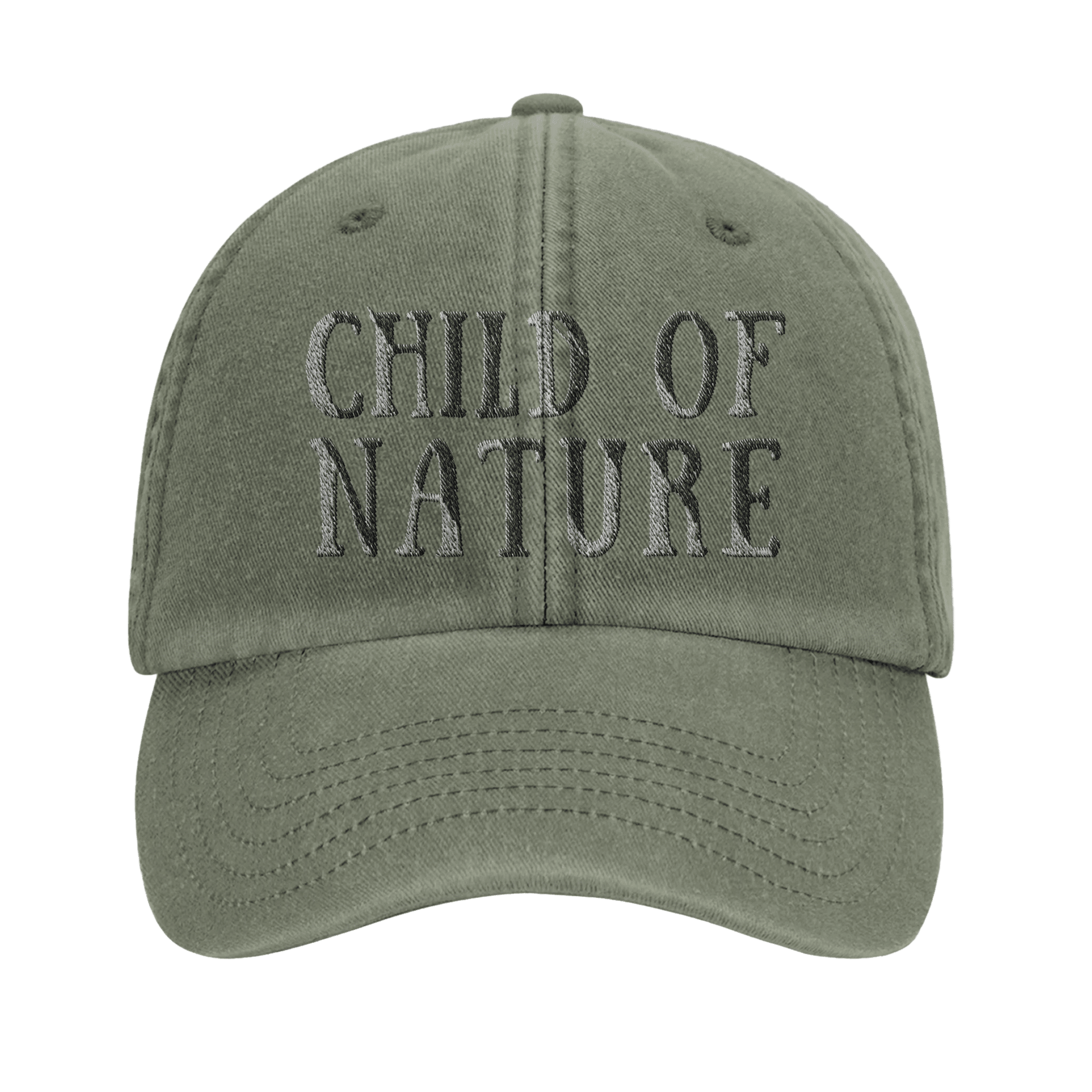 Child Of Nature - Vintage Cotton Dad Hat - Rather Be In Finland