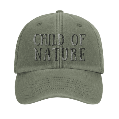 Child Of Nature - Vintage Cotton Dad Hat - Rather Be In Finland