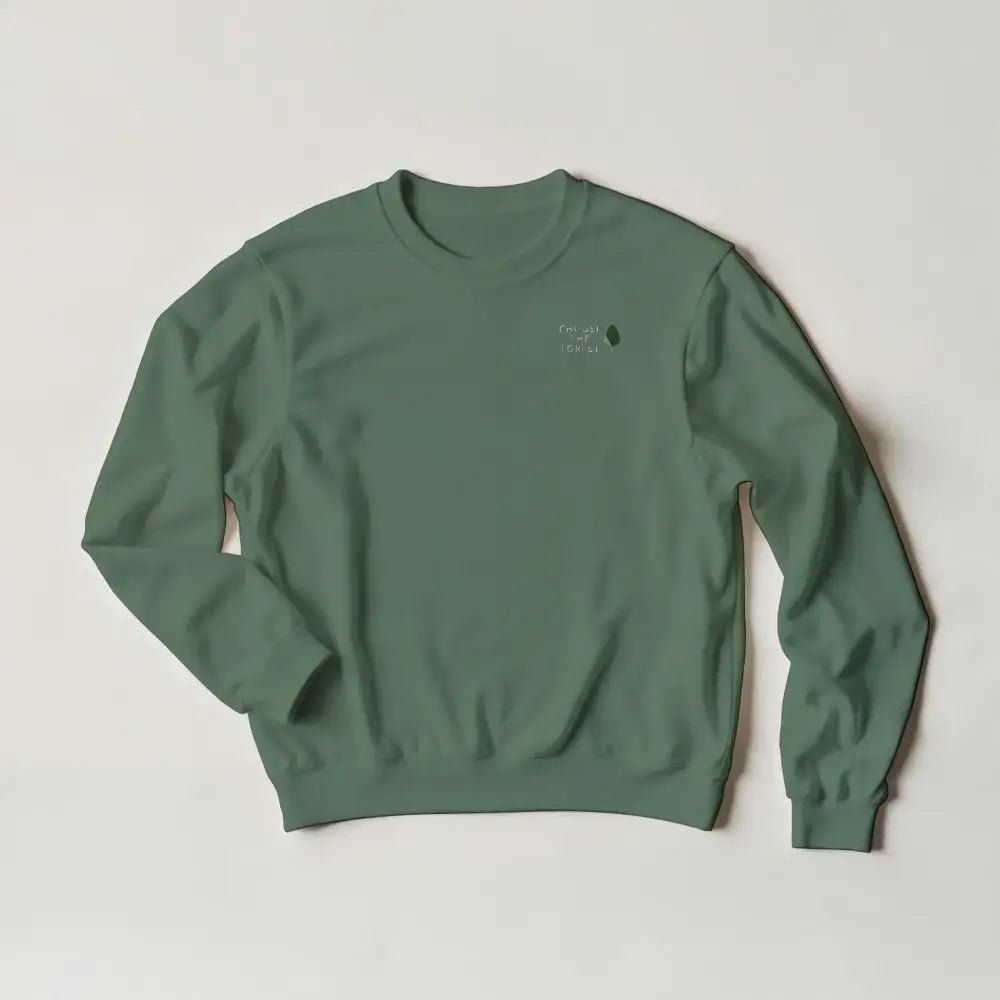 Choose The Forest - Embroidered - Sweatshirt - Rather Be In Finland