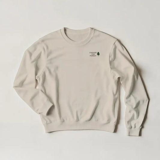 Choose The Forest - Embroidered - Sweatshirt - Rather Be In Finland