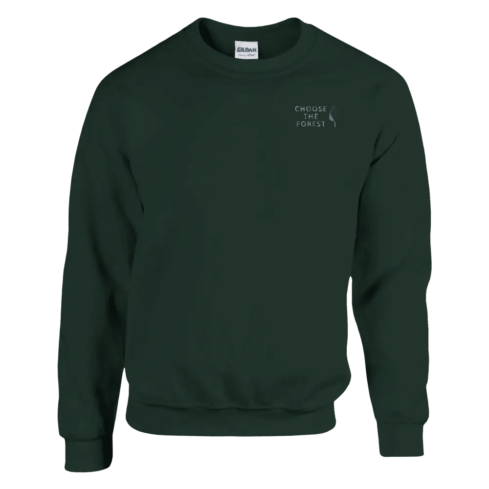 Choose The Forest - Embroidered - Sweatshirt - Rather Be In Finland