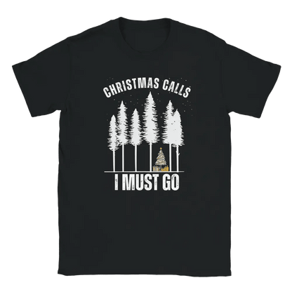 Christmas Calls - I Must Go - T-shirt - Rather Be In Finland