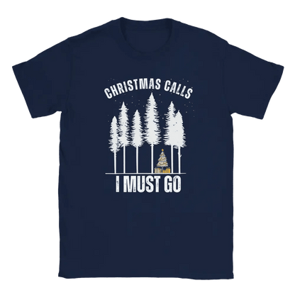 Christmas Calls - I Must Go - T-shirt - Rather Be In Finland