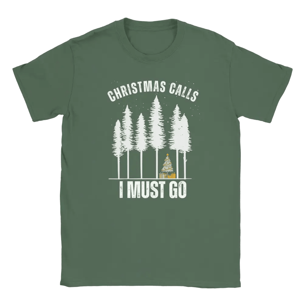 Christmas Calls - I Must Go - T-shirt - Rather Be In Finland