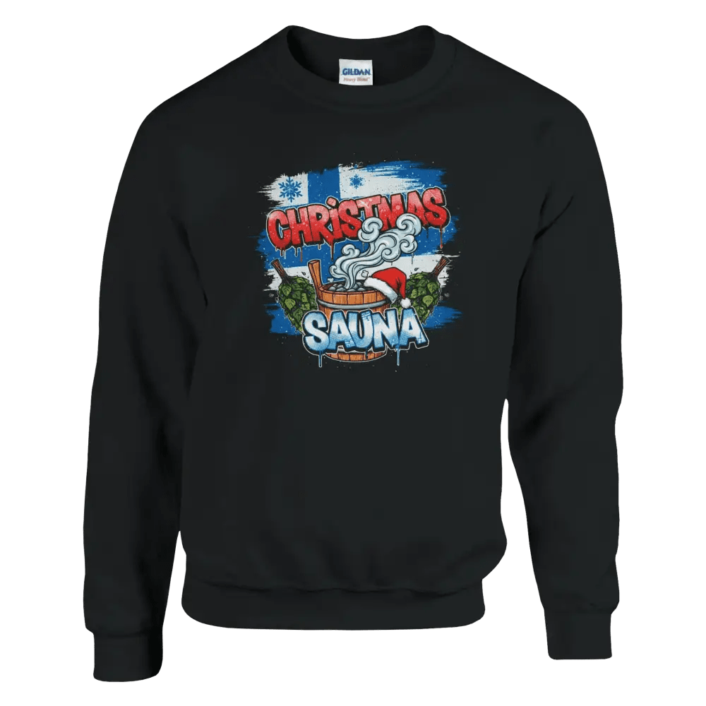 Christmas Sauna - Sweatshirt - Rather Be In Finland