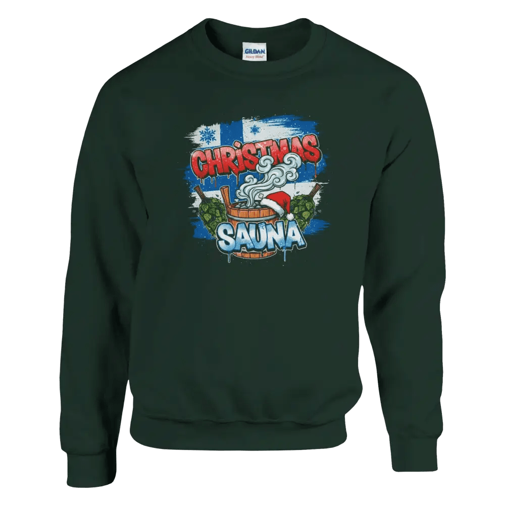 Christmas Sauna - Sweatshirt - Rather Be In Finland