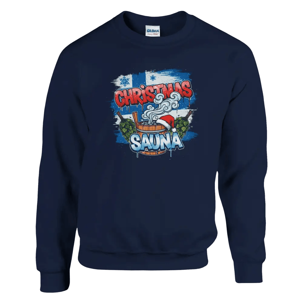 Christmas Sauna - Sweatshirt - Rather Be In Finland