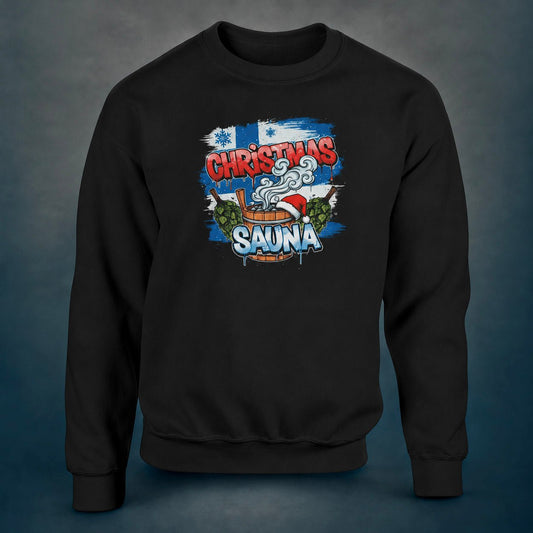 Christmas Sauna - Sweatshirt - Rather Be In Finland
