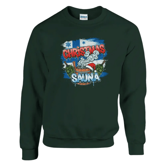 Christmas Sauna - Sweatshirt - Rather Be In Finland