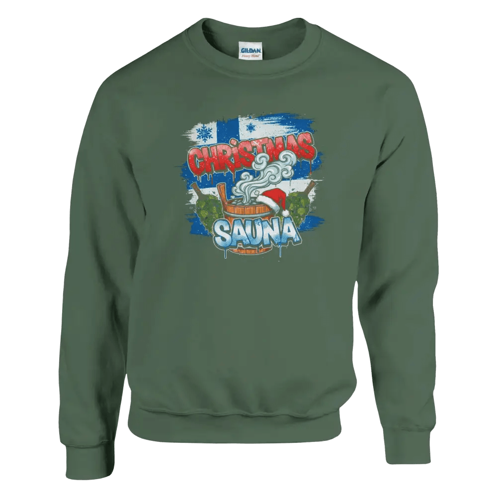 Christmas Sauna - Sweatshirt - Rather Be In Finland