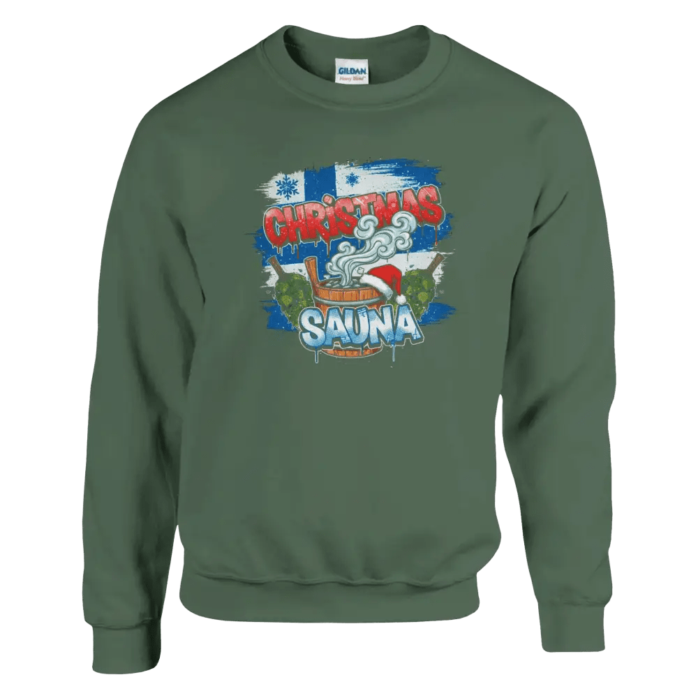Christmas Sauna - Sweatshirt - Rather Be In Finland