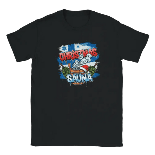 Christmas Sauna - T-shirt - Rather Be In Finland