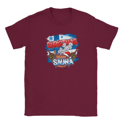 Christmas Sauna - T-shirt - Rather Be In Finland