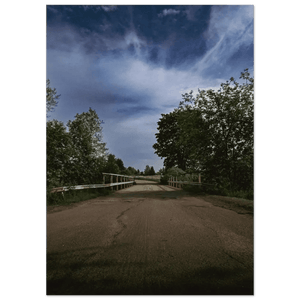 Tuotekuva: juliste, painatuksena Country Road and Bridge in Rural Finland (Rather Be in Finland)
