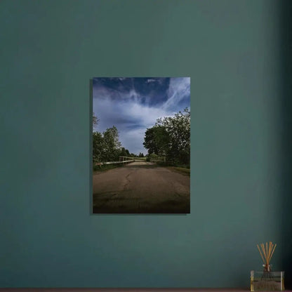 Country Road and Bridge in Rural Finland - Poster - Rather Be In Finland