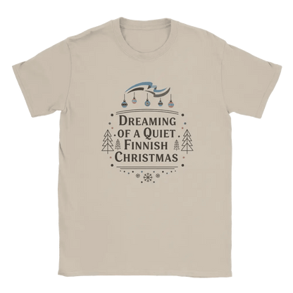 Dreaming of a Quiet Finnish Christmas - T-shirt - Rather Be In Finland