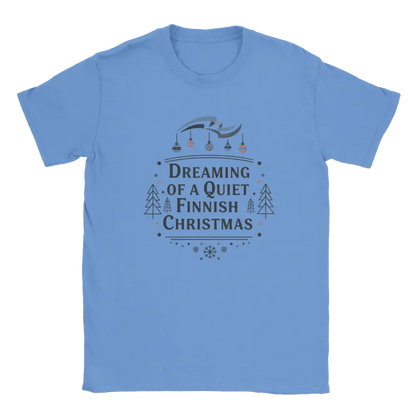 Dreaming of a Quiet Finnish Christmas - T-shirt - Rather Be In Finland