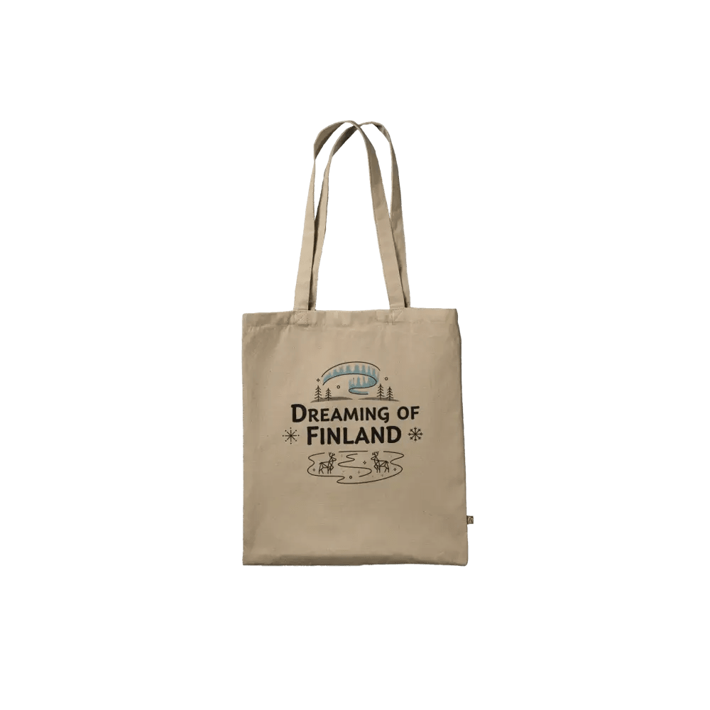 Dreaming of Finland - Premium Tote Bag - Rather Be In Finland