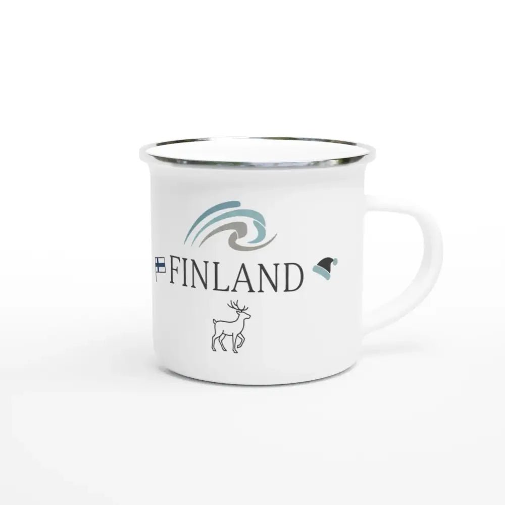 Finland - Enamel Mug - Rather Be In Finland