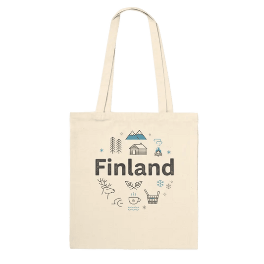Finland - Premium Tote Bag - Rather Be In Finland