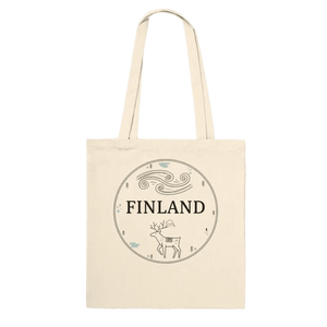 Photo du produit : sac en coton au motif « Finland » de Rather Be in Finland