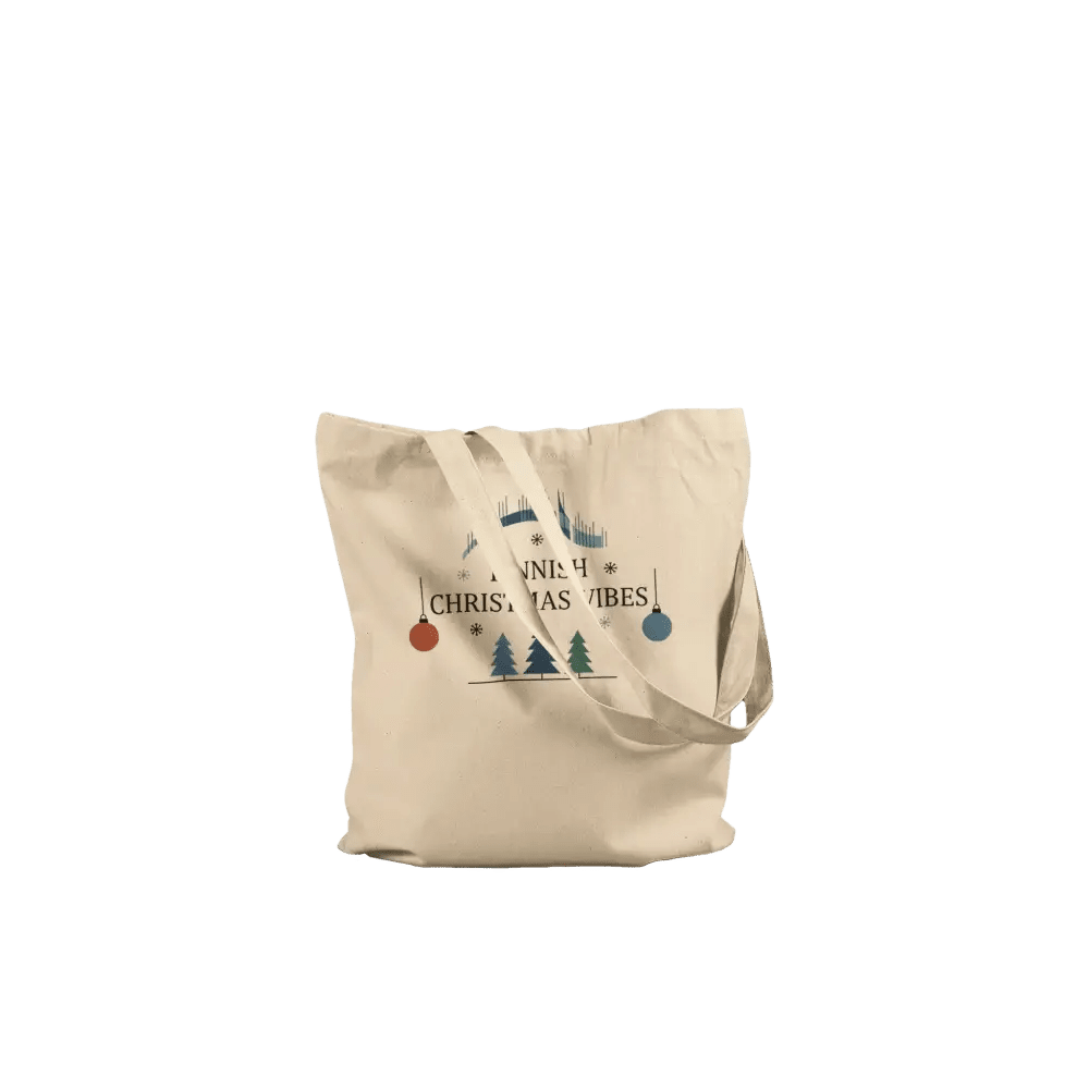Finnish Christmas Vibes - Finnish Premium Tote Bag - Rather Be In Finland