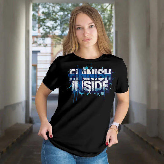 Finnish Inside - T-shirt - Print Material - Rather Be In Finland