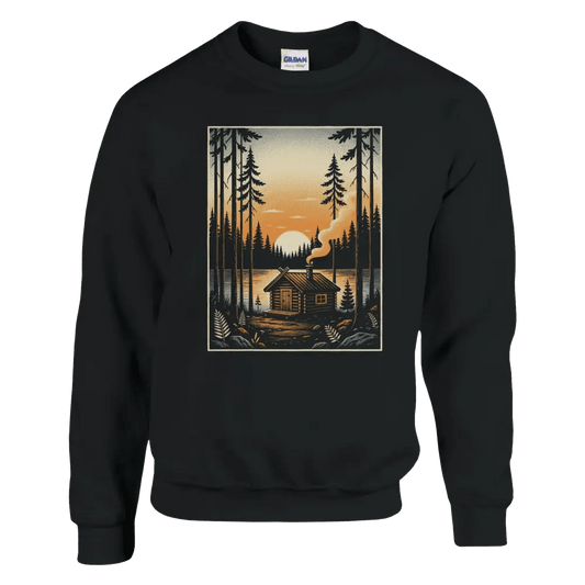 Finnish Lakeside Scenery - Sweatshirt - Rather Be In Finland