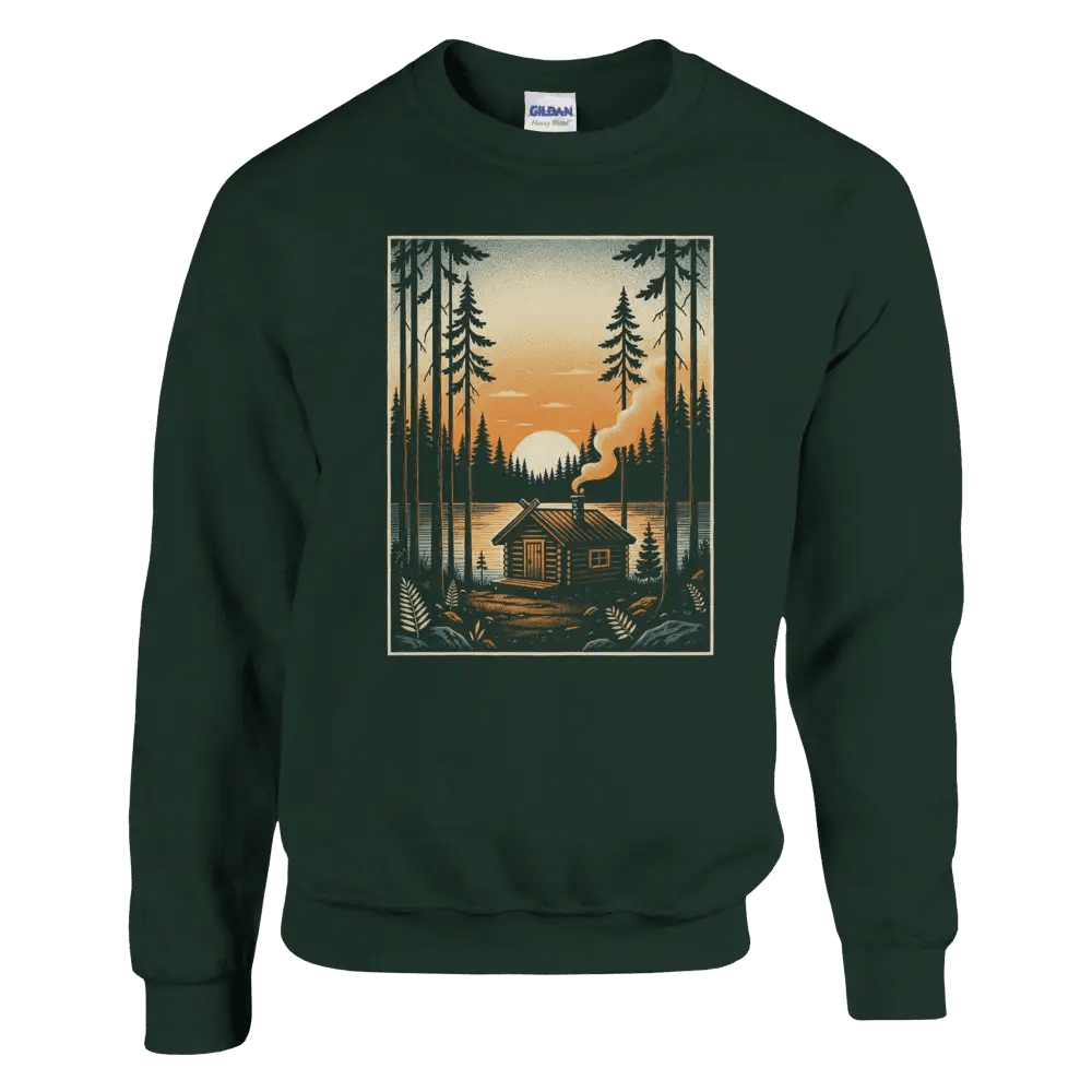 Finnish Lakeside Scenery - Sweatshirt - Rather Be In Finland
