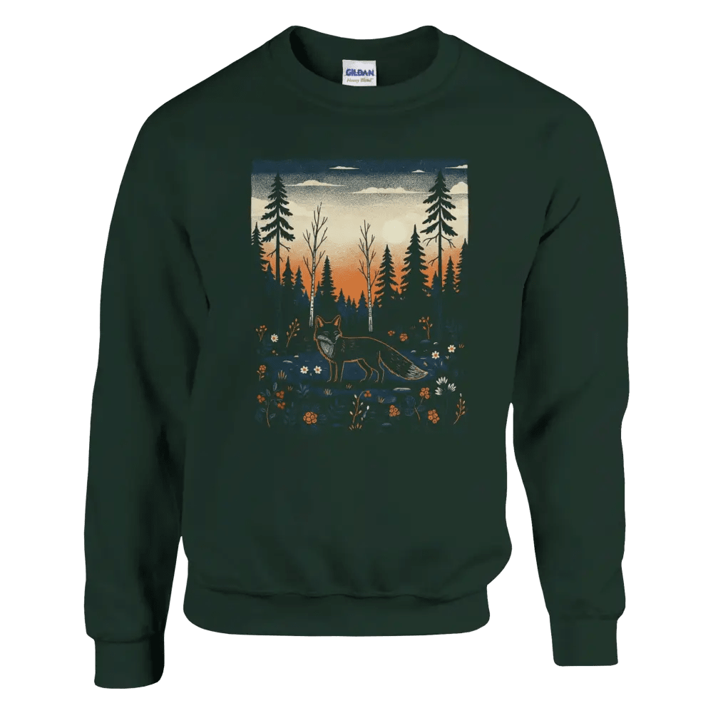 Finnish Midnight Fox - Sweatsihrt - Rather Be In Finland