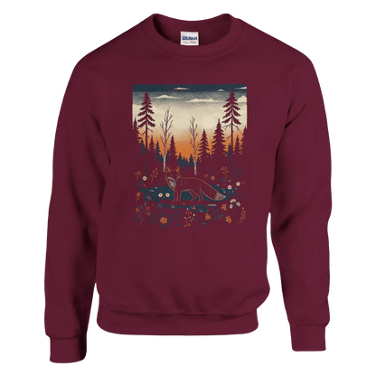 Finnish Midnight Fox - Sweatsihrt - Rather Be In Finland